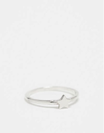 star band ring in sterling silver