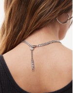 death before dishonor dagger pendant necklace